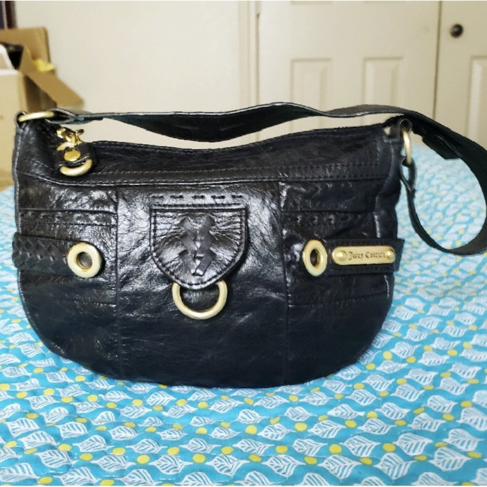 Leather Juicy Couture Handbag Black